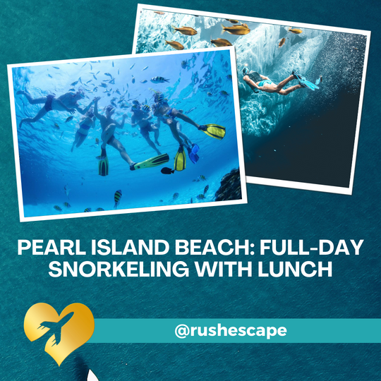 Pearl Island Beach: Full-day Snorkeling with Lunch