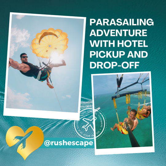 Cancún: Parasailing Adventure with Hotel Pickup and Drop-off