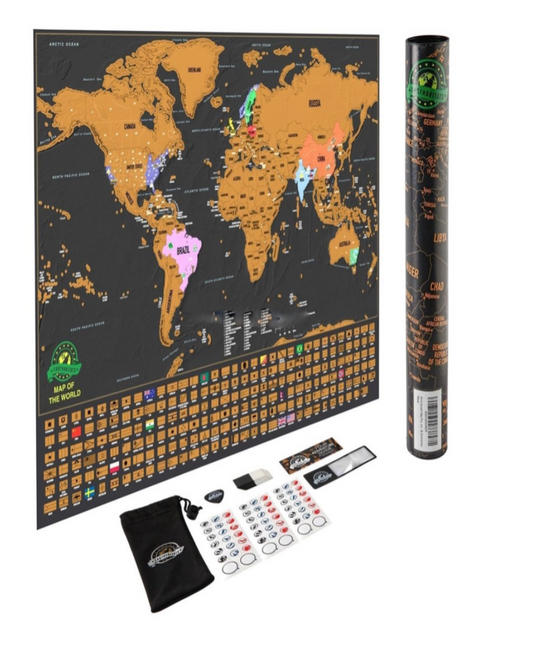 Scratch Off Map