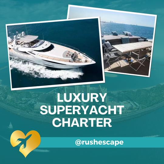 Dubai Luxury Superyacht Charter